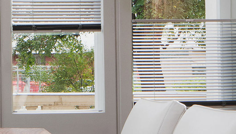 Motorized window shades with Somfy and Lutron smart home integration