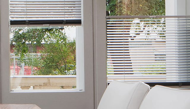 Precision-fitted window shades in a luxury Manhattan apartment